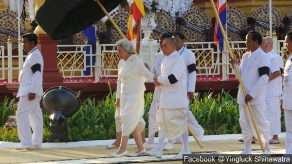 พระราชพิธีถวายพระเพลิงพระบรมศพ สมเด็จพระนโรดม สีหนุ