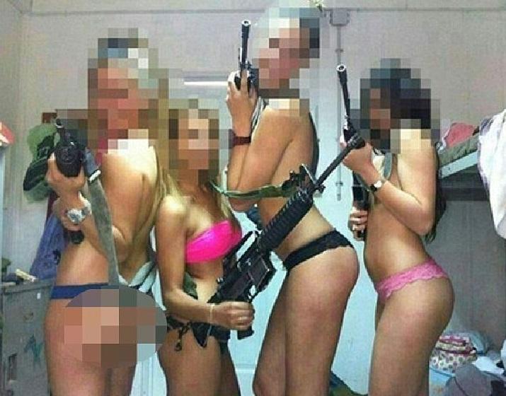 ทหารหญิงอิสราเอล ถ่ายภาพโป๊