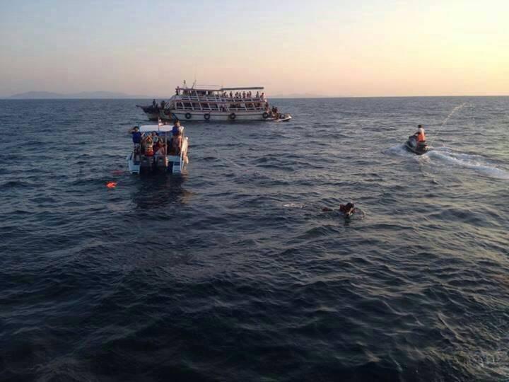 เรือข้ามเกาะล้านล่ม ตาย 6 ศพ