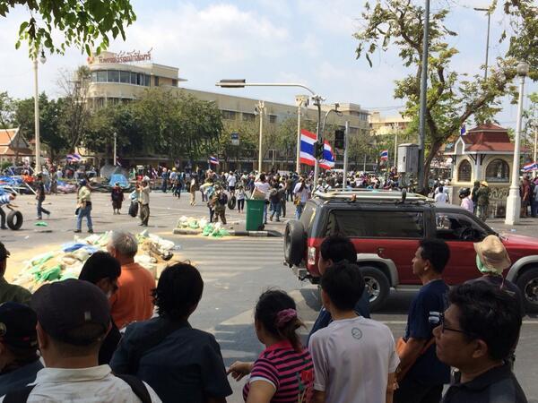 ภาพเหตุปะทะผ่านฟ้า 
