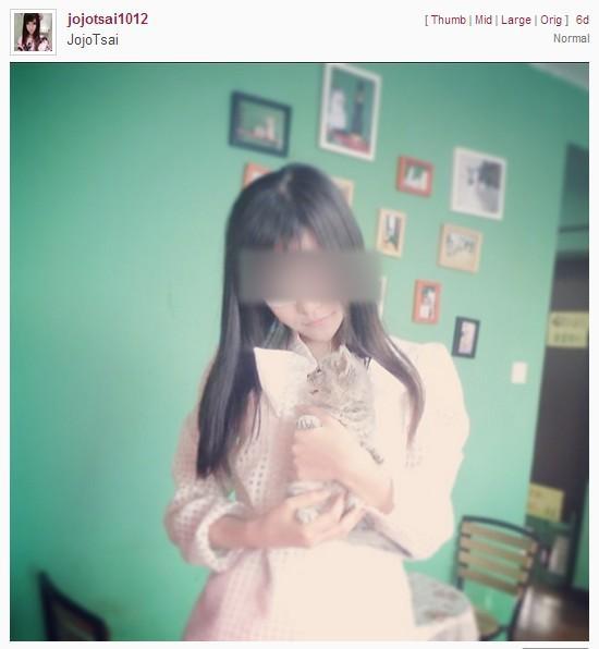 อินสตาแกรม jojotsai1012