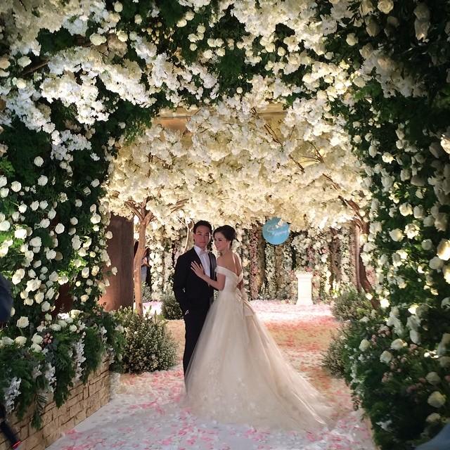 งานแต่ง อุ๋ย ชมศจี ลูกสาวเสี่ยเจียง