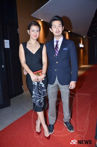 จ๋า ยศสินี  และสามี 