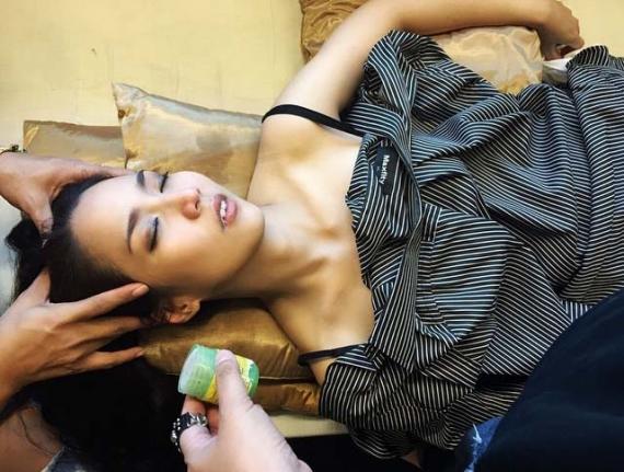 จั๊กจั่น เป็นลม