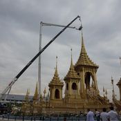 รื้อถอนพระเมรุมาศ