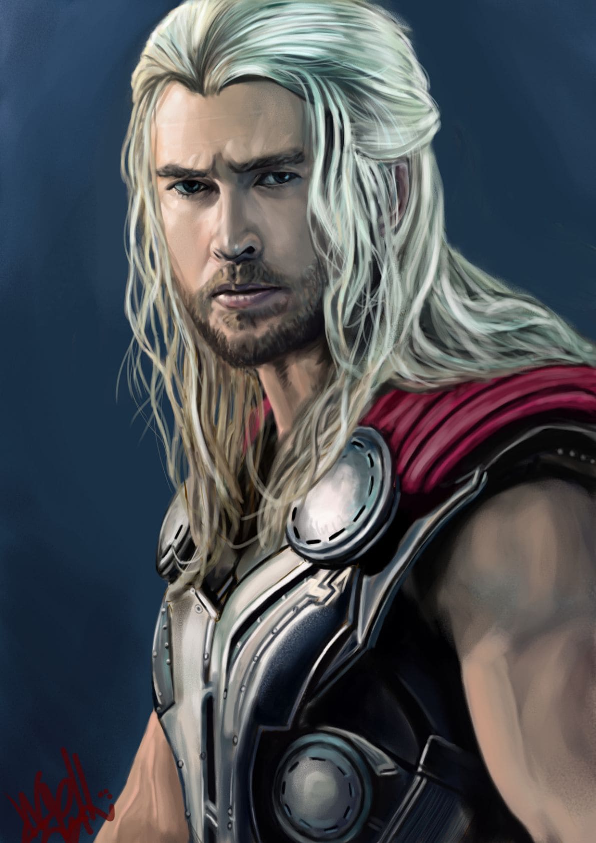 HOW To drawing Thor in manga studio