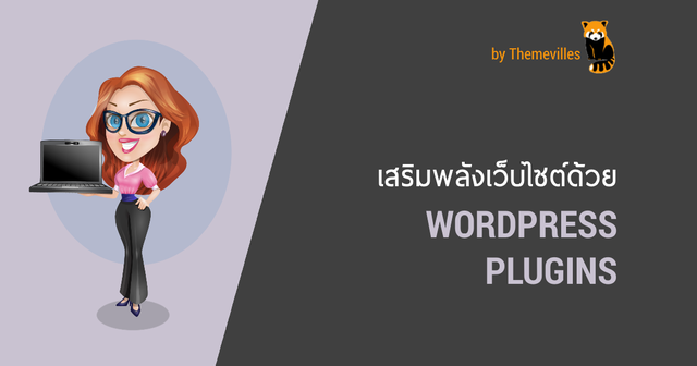 เพิ่มพลังเว็บไซต์ด้วย WordPress Plugins