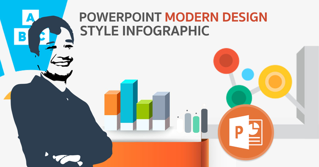 PowerPoint Modern Design Style Infographic