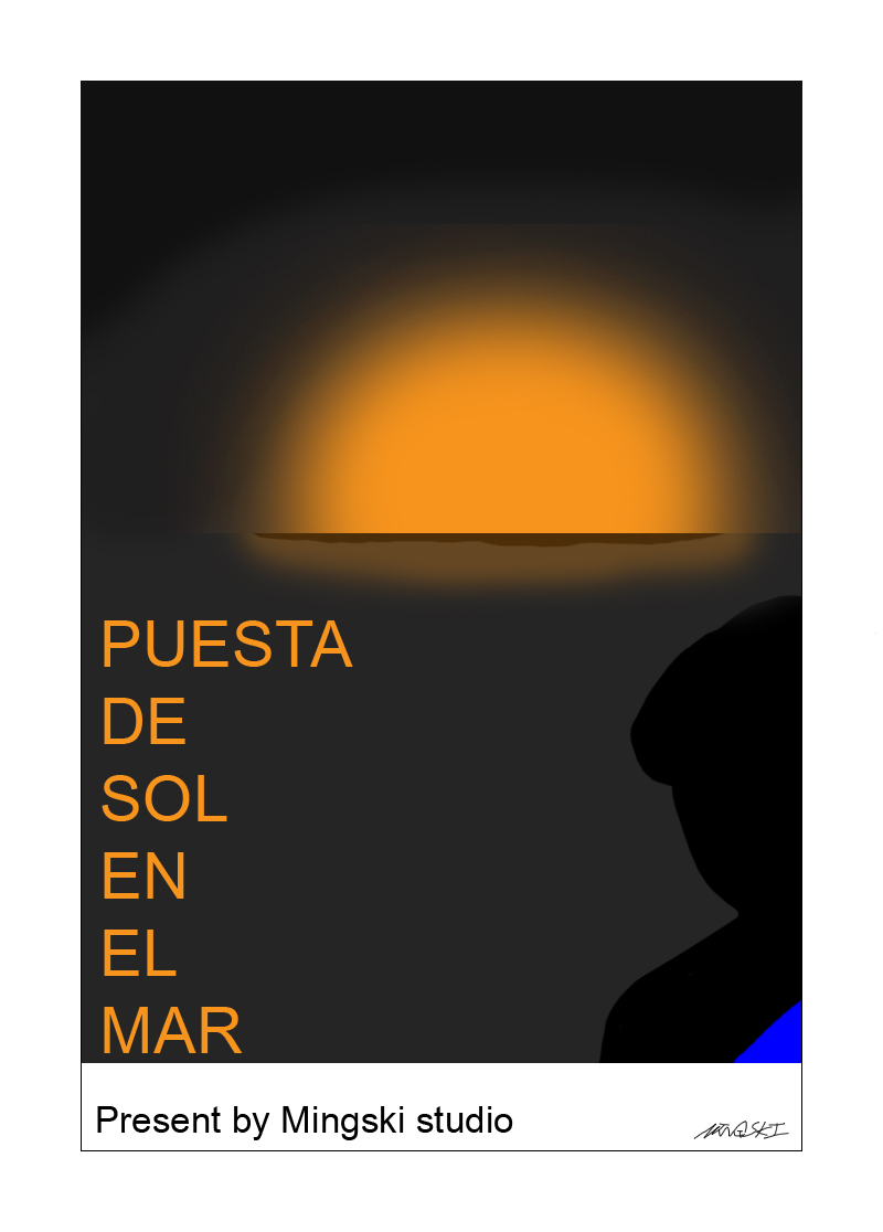 PUESTA DE SOL EN EL MAR