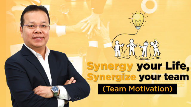 Synergy your Life, Synergize your team (Team Motivation)