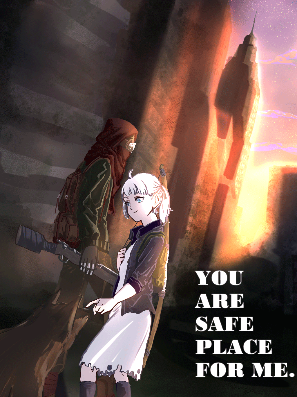 You are safe place for me.