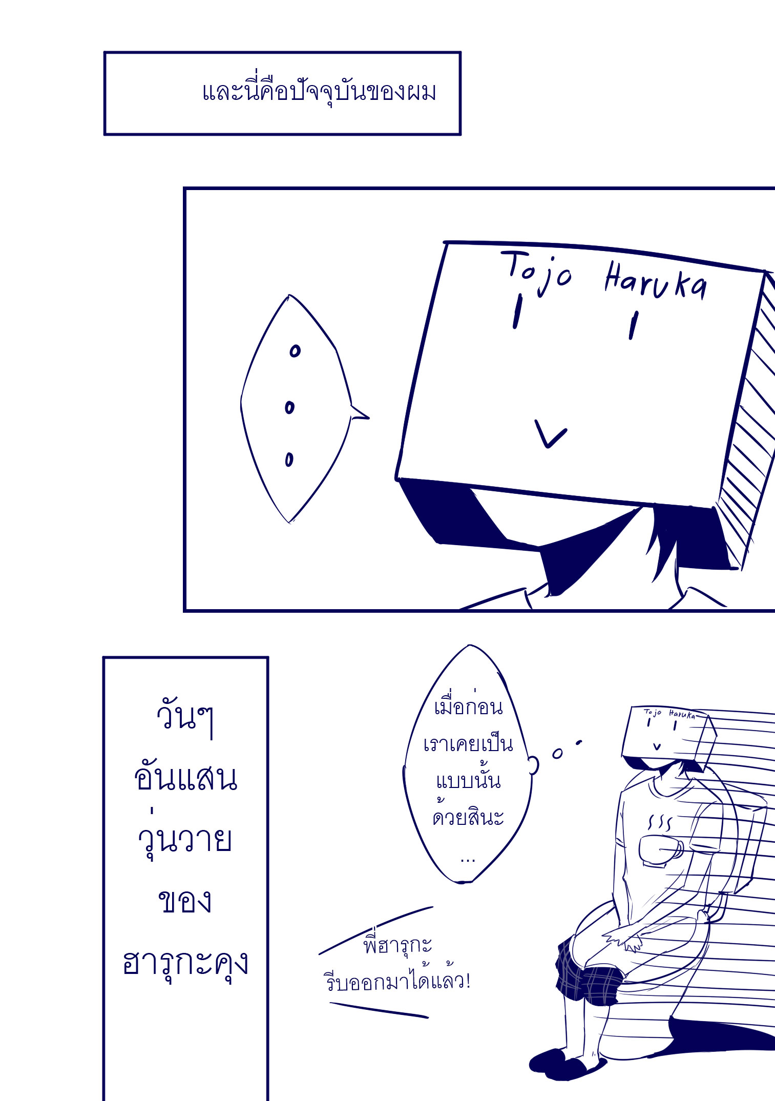 วันๆอันแสนวุ่นวายของฮารุกะคุง ตอนที่ 1 - เมื่อก่อนเราเคย... หน้าที่ 2