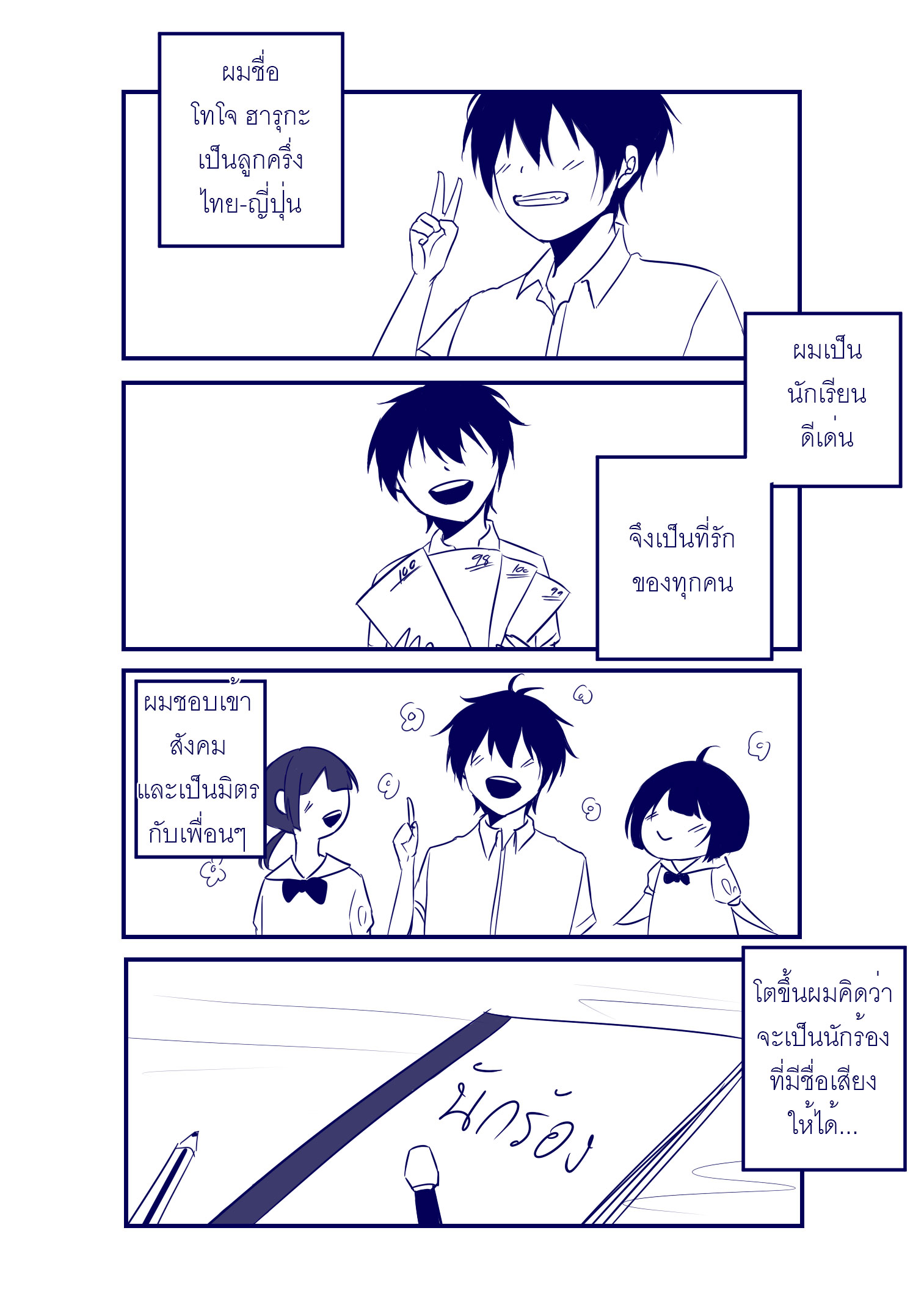 วันๆอันแสนวุ่นวายของฮารุกะคุง ตอนที่ 1 - เมื่อก่อนเราเคย... หน้าที่ 1