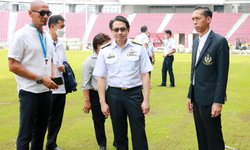 "ก้องศักด" สำรวจราชมังฯ เตรียมความพร้อมจัดการแข่งขันฟุตบอลอายุไม่เกิน 17 ปี ชิงแชมป์เอเชีย