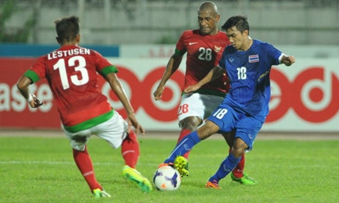 ดุจริง! ไทยยำอินโดนีเซีย 4-1 ศึกฟุตบอลซีเกมส์+คลิป