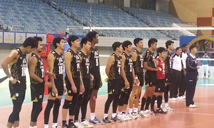 ตบหนุ่มไทยจอดป้ายรอบ 8 ทีมแพ้ยุ่น 3 เซ็ตลูกยางเอเชีย