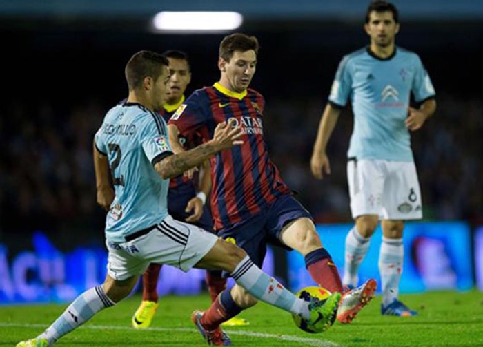 บาร์ซ่ายังฮอตบุกกระซวกเซลตา3-0นำฝูงต่อ