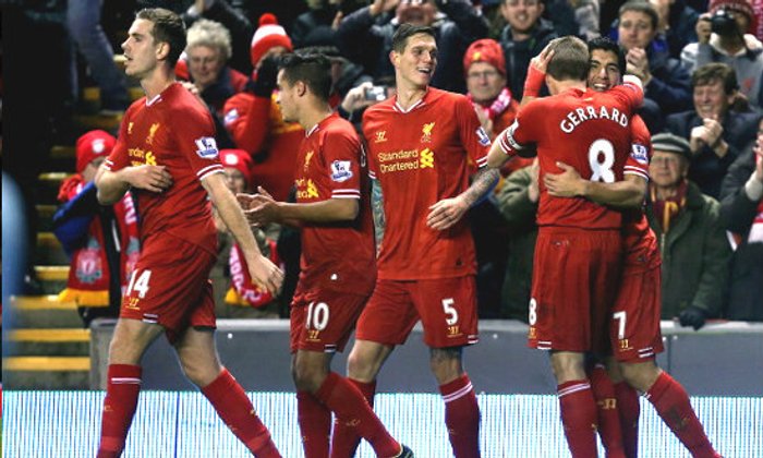 ซัวเรซกด4ตุง! หงส์แดงไล่ถล่มนอริช 5-1