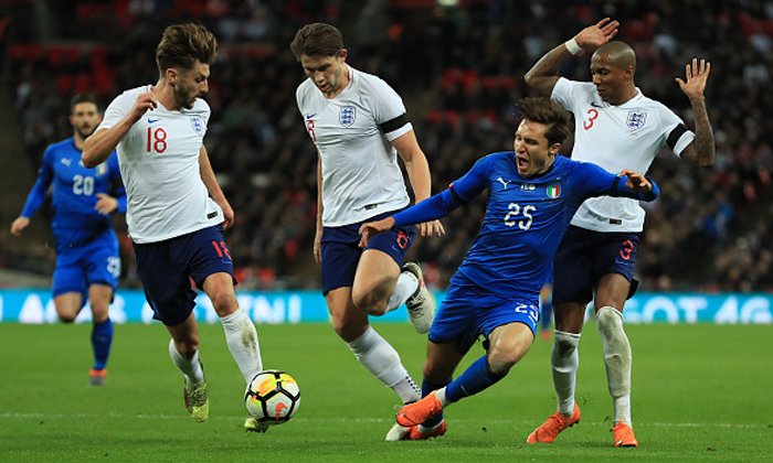 ผลบอล : ชวดเก็บชัย! "อังกฤษ" เปิดบ้านโดน "อิตาลี" ตีท้ายเกม 1-1