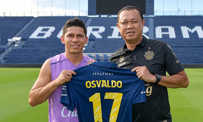 บุรีรัมย์ ซิว "ออสวัลโด ฟิลโญ" อดีตดาวยิงทีมชาติบราซิล เสริมทัพสู้ศึกเลก 2