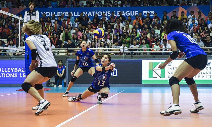 ต้านไม่ไหว! ลูกยางสาวไทย พ่าย โดมินิกัน 0-3 เปิดหัวเนชั่นส์ลีก สนามสาม ที่หัวหมาก