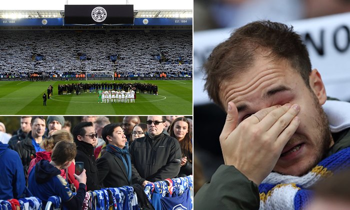 สุดอาลัย! ประมวลภาพบรรยากาศก่อนเกม "เลสเตอร์ VS เบิร์นลี่ย์" (อัลบั้ม)