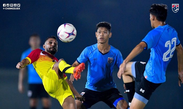 "ช้างศึก" อุ่นเครื่อง อัด ม.เกษมบัณฑิต 4-0 นูรูลเบิ้ล!!!