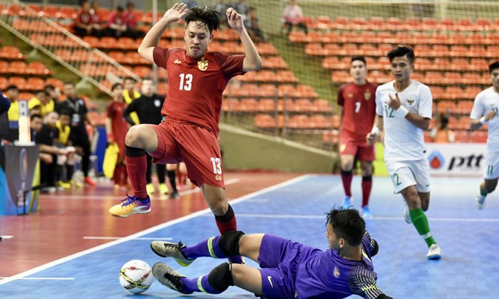 "แข้งโต๊ะเล็กไทย" รัวยิง อินโดนีเซีย 4-2 คว้าตั๋วลุยศึก ยู-20 ชิงแชมป์เอเชีย