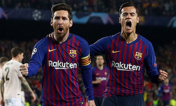สู้ไม่ได้! บาร์เซโลน่า เฝ้ารังรัว แมนฯ ยูไนเต็ด 3-0 ลิ่วตัดเชือก UCL (คลิป)