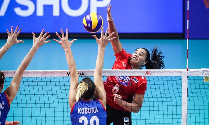 ซิวชัยเกมที่ 4! "ลูกยางสาวไทย" ท็อปฟอร์มโค่น เซอร์เบีย 3-0 ศึกเนชั่นส์ลีก