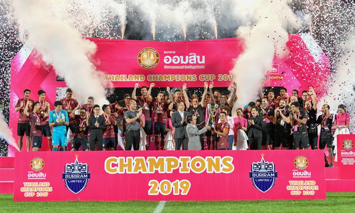 ถอนแค้น! บุรีรัมย์ เชือด เชียงราย 3-1 ซิวไทยแลนด์ แชมเปี้ยนส์ คัพ 2019