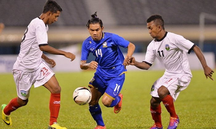 คว้าชัยฉลองวันแม่ ไทยยู19ถล่มติมอร์5-0