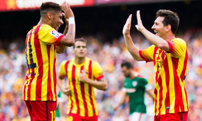 เนย์มาร์ซัดสอง! ช่วยบาร์ซ่าตบบิลเบา2-0+คลิป