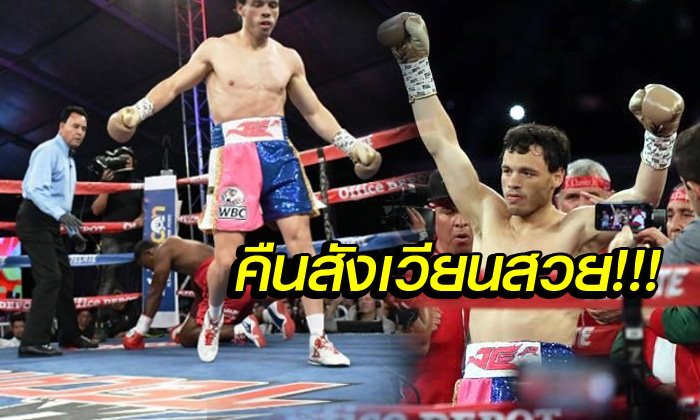 ยังไม่ทันเคาะสนิม! "ชาเวซ" ไล่ถลุงลำตัวคู่ชกจอดป้ายเพียงยกแรก (คลิป)