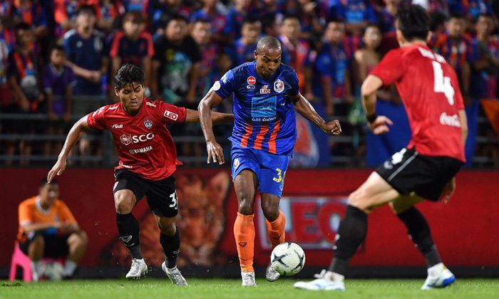 ลบฝันร้าย 10 ปี! การท่าเรือ เปิดรังอัด เมืองทองฯ 2-0 ขยับขึ้นที่ 3