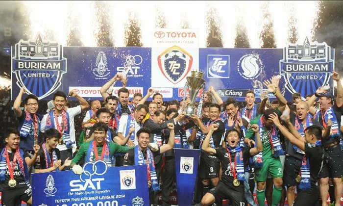"บุรีรัมย์"เฉือนเพื่อนตำรวจ 2-1 คว้าแชมป์ไทยลีกสมัย3