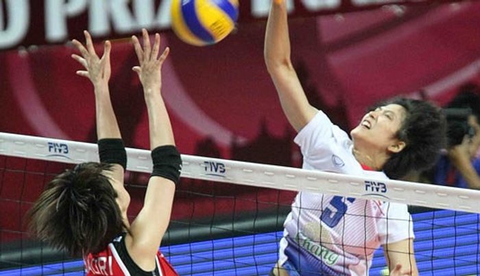 สาวไทยแพ้ญี่ปุ่น0-3เซตรั้งที่6เวิลด์กรังด์ปรีซ์