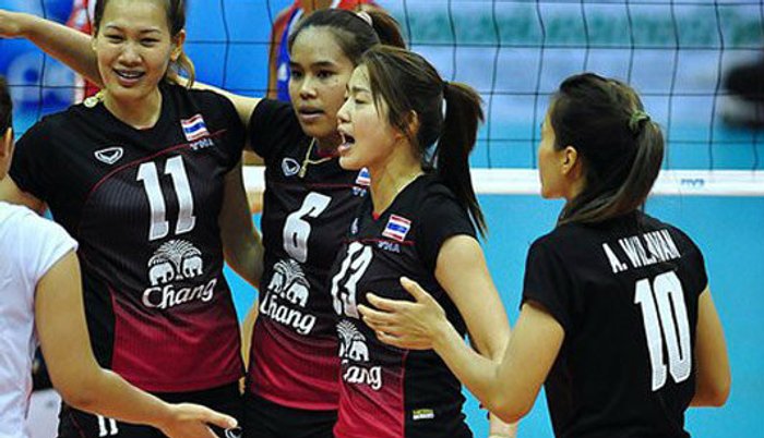 วอลเลย์บอลหญิงไทย เชือด ไต้หวัน3-0 ทะลุรอบรอง