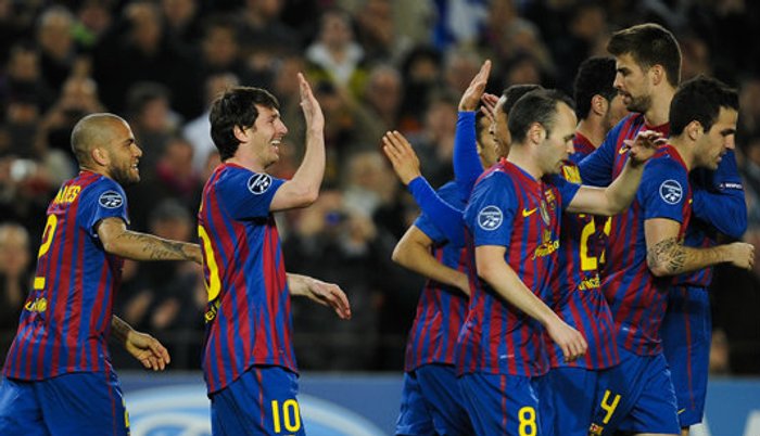โคตรเทพ!เมสซี่ยิง5บาร์ซ่าถล่มห้างยา7-1
