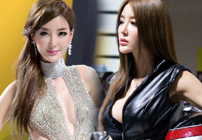 พริตตี้รถสาวจีนหมวยอึ๋มสุดเซ็กซี่