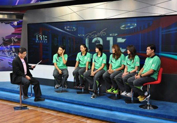 วอลเลย์บอลหญิงทีมชาติไทยในเจาะข่าวเด่น