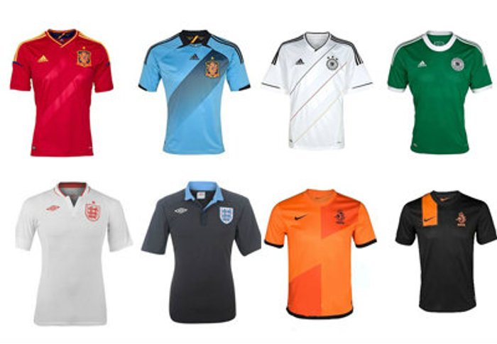 รวมเสื้อบอล16ทีมยูโร2012