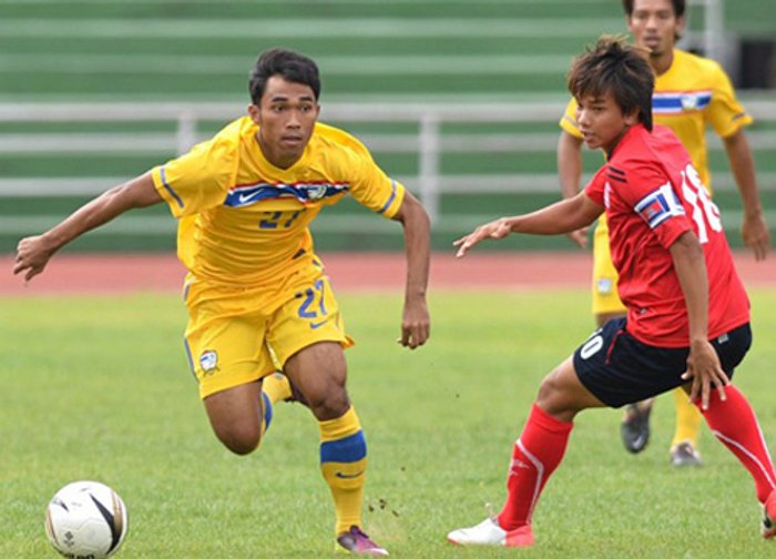 แข้งยู-22ชาติไทยคืนฟอร์มถล่มเขมร 4-0
