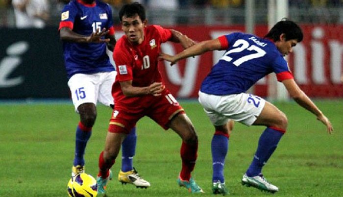 เกือบตาย!! มุ้ยโขกตีเจ๊าไทยเสมอมาเล 1-1