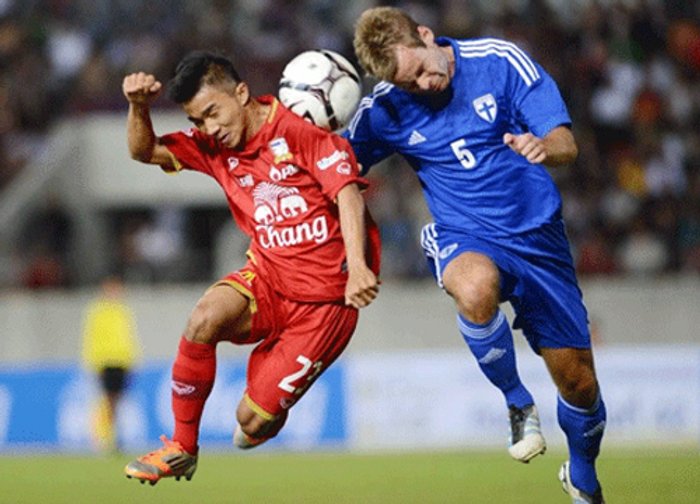 แข้งไทย พ่าย ฟินแลนด์ 1-3 ลูกหนังคิงส์คัพ
