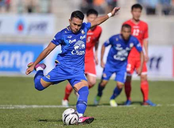 ไทยเซ็งนำ2ครั้งแต่โดนเกาหลีเหนือไล่เจ๊า2-2