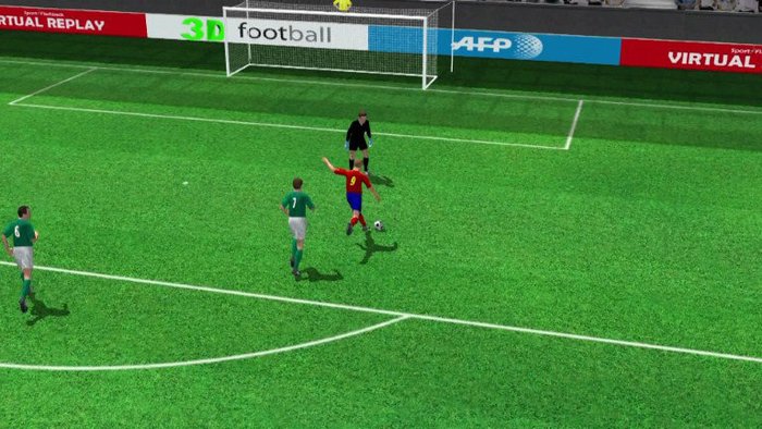 คลิปไฮไลท์ยูโร2012 3D สเปน นำ ไอร์แลนด์ 3-0