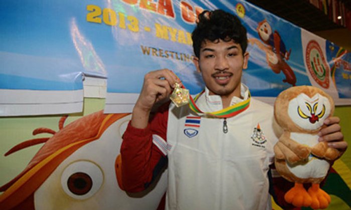 ทองที่3!ฤทธิศักดิ์ล้มเจ้าภาพซิวทองมวยปล้ำ
