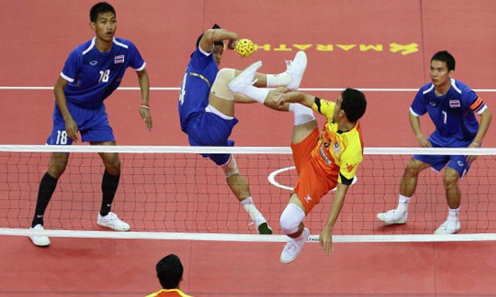 ประมวลภาพการแข่งขันเซปักตะกร้อ ซีเกมส์ครั้งที่27