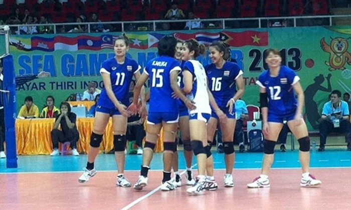 เปิดสวย!ลูกยางสาวไทยชนะมาเลเซีย 3-0 เซต